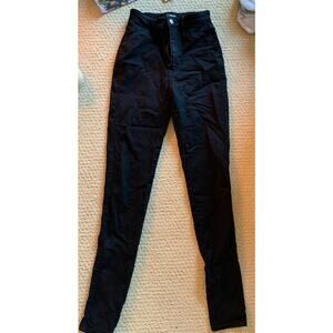 NWOT Fashion Nova Black High Waisted Skinny Jeans
